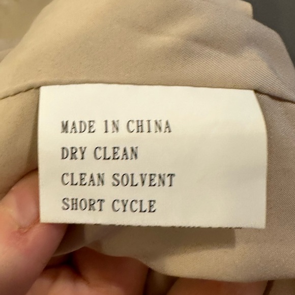 Revelry Luxe Violet Jacquard Dress Flutter Strap Corset Back Size 24 Champagne - Picture 13 of 16